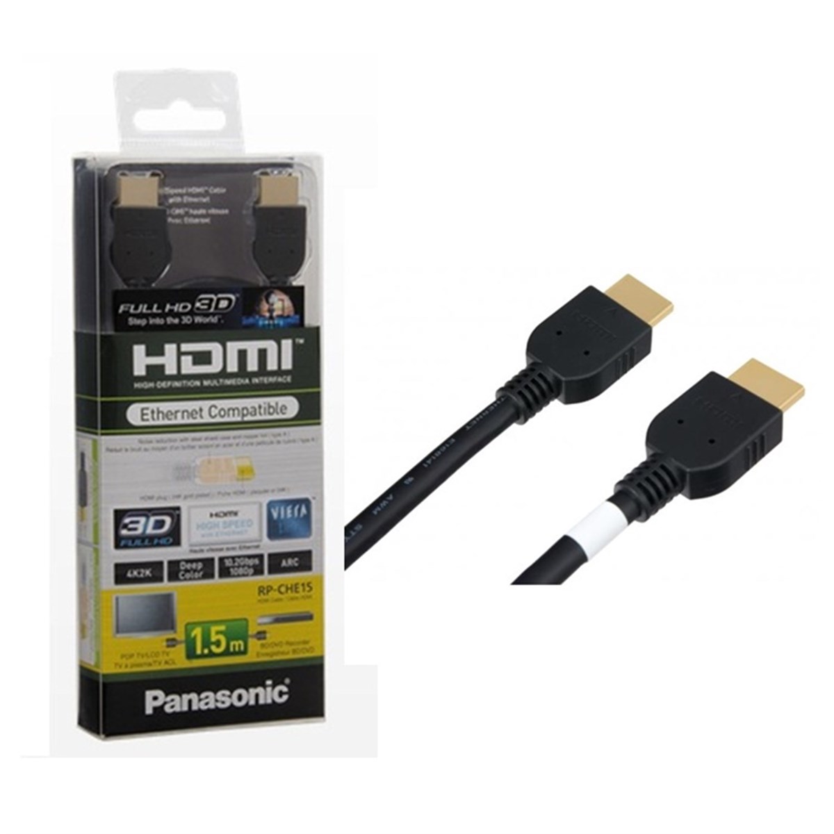 Panasonic RP-CHE15E-K - HDMI Kablosu 1.5 Metre