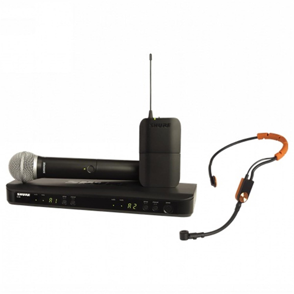 Shure BLX1288E/ SM31 Kablosuz Mikrofon EL+Kulaklık