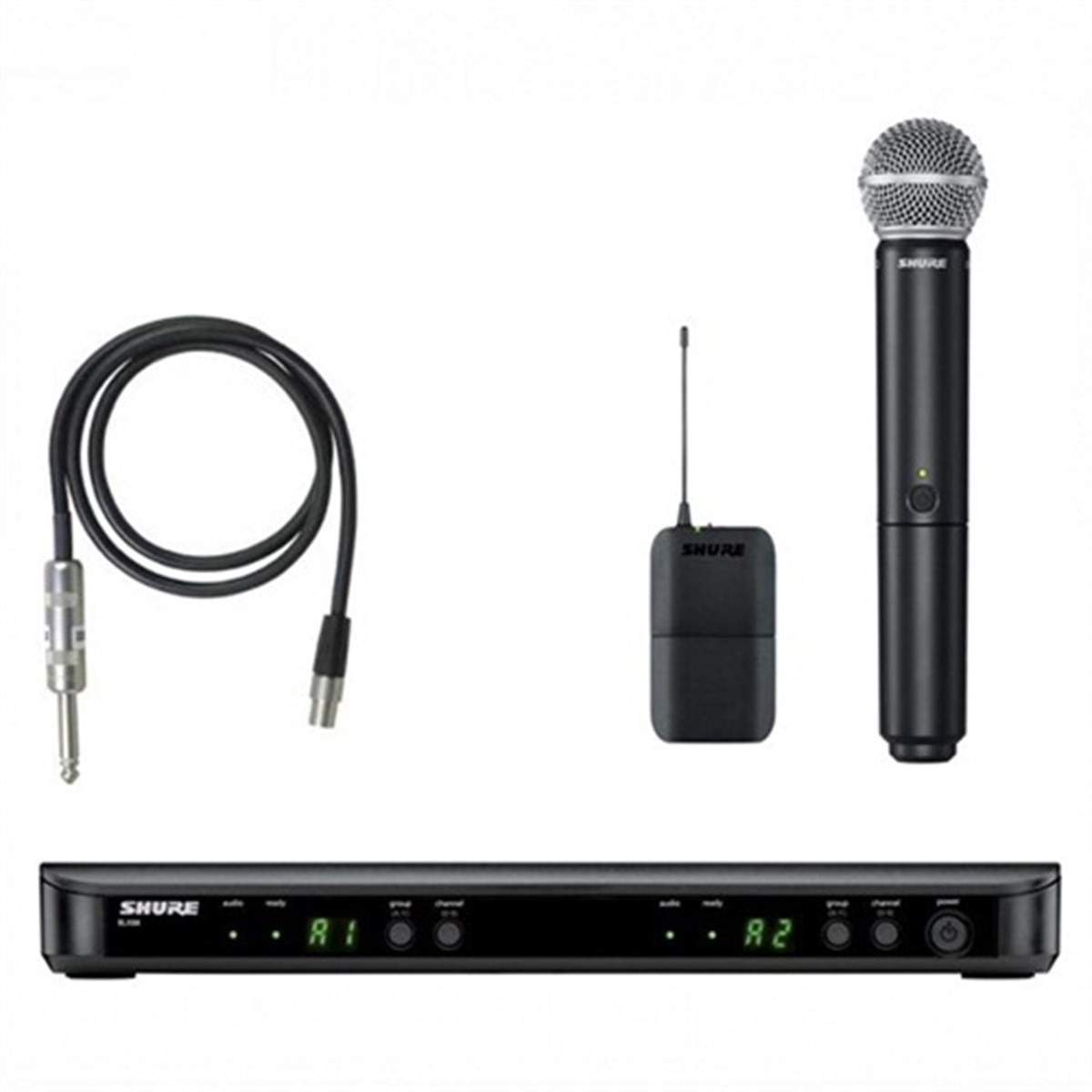 Shure BLX1288E/SM58 Kablosuz Mikrofon Seti