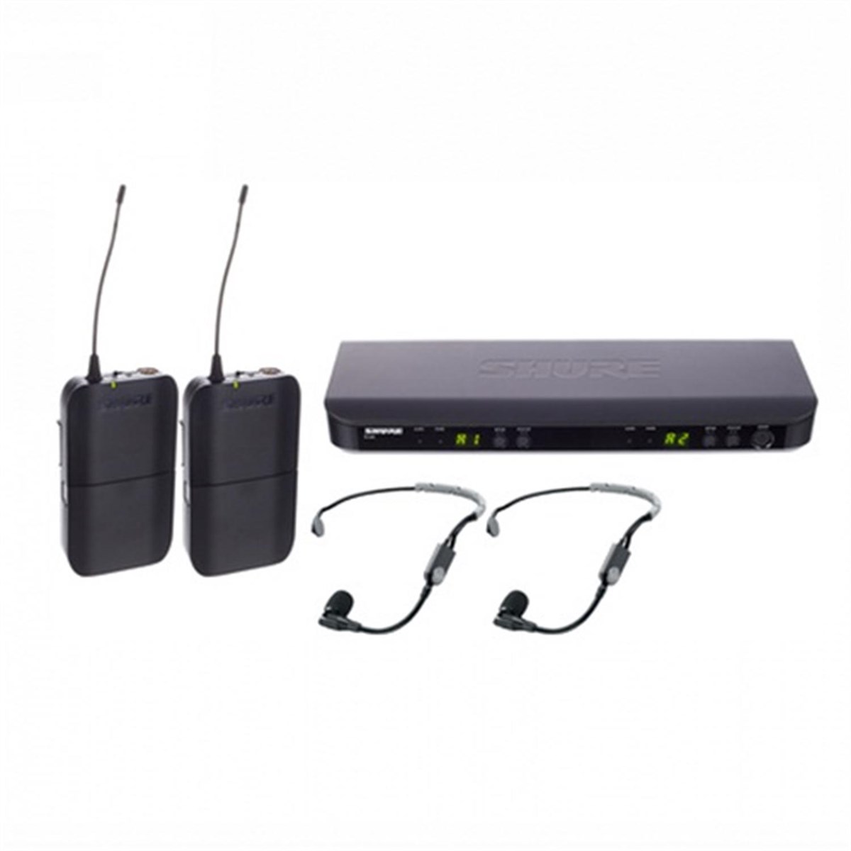Shure BLX188E/P31 İkili Kablosuz Headset Mikrofon