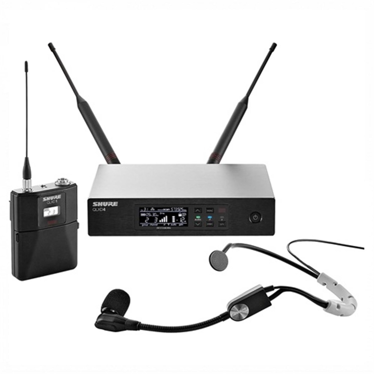 Shure QLXD14/SM35 Headset Telsiz Mikrofon Seti