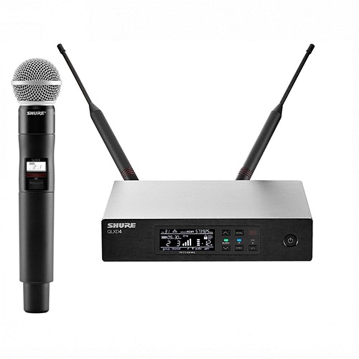 Shure QLXD24/SM58 Kablosuz EL Mikrofon Seti