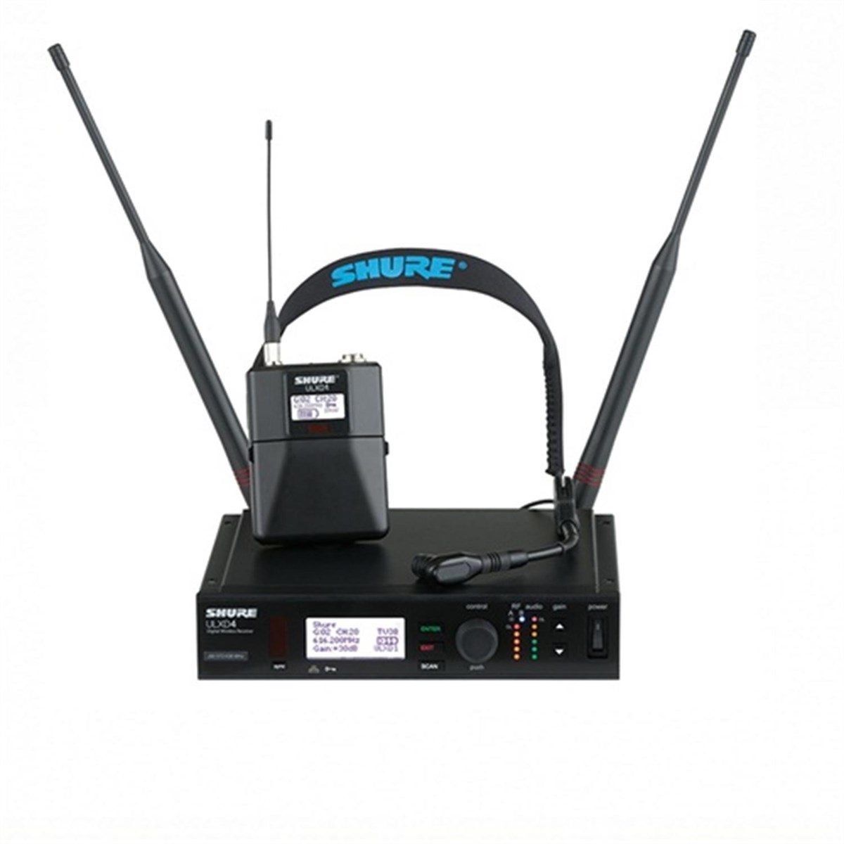 Shure ULXD14E/30 Telsiz Başlık Mikrofon Seti