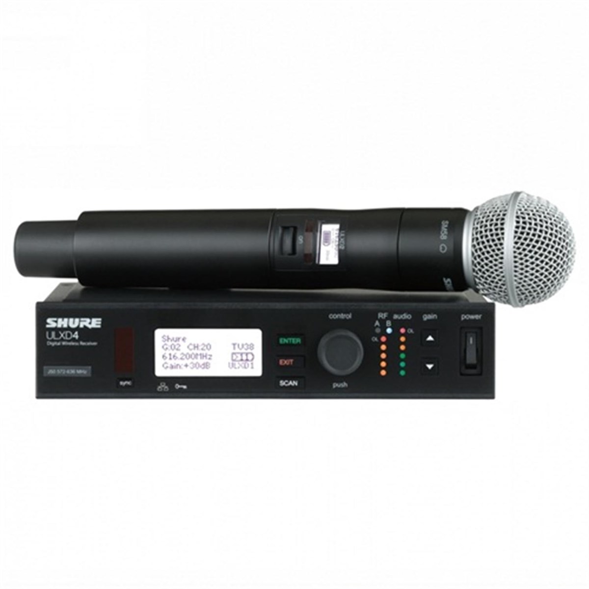 Shure ULXD24E/SM58 Telsiz Mikrofon Seti
