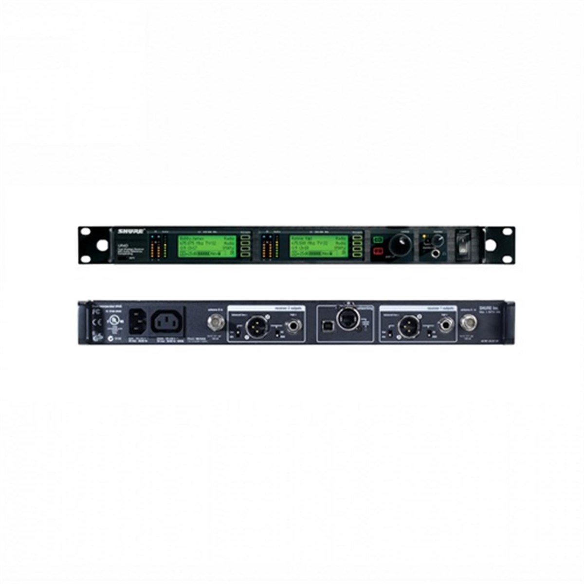 Shure UR4D+ Çift Kanal Alıcı (Receıver)