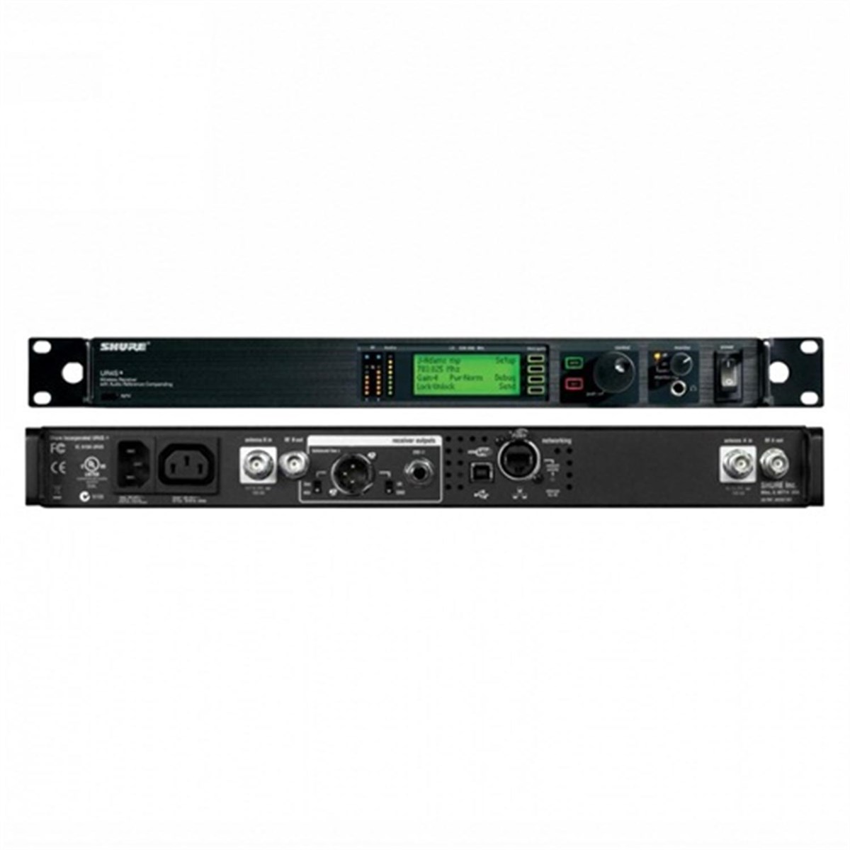 Shure UR4S+ Tek Kanal Alıcı (Receıver)