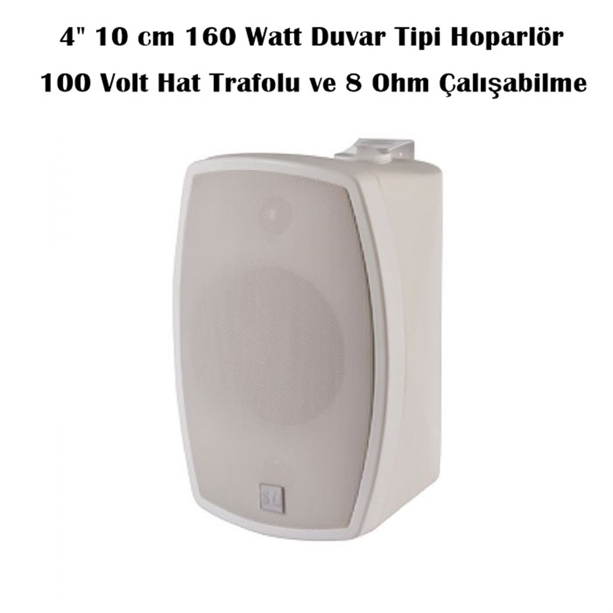 Stı Control-4 Duvar Tipi Hoparlör 160 Watt 100V / 8 Ohm 10 cm
