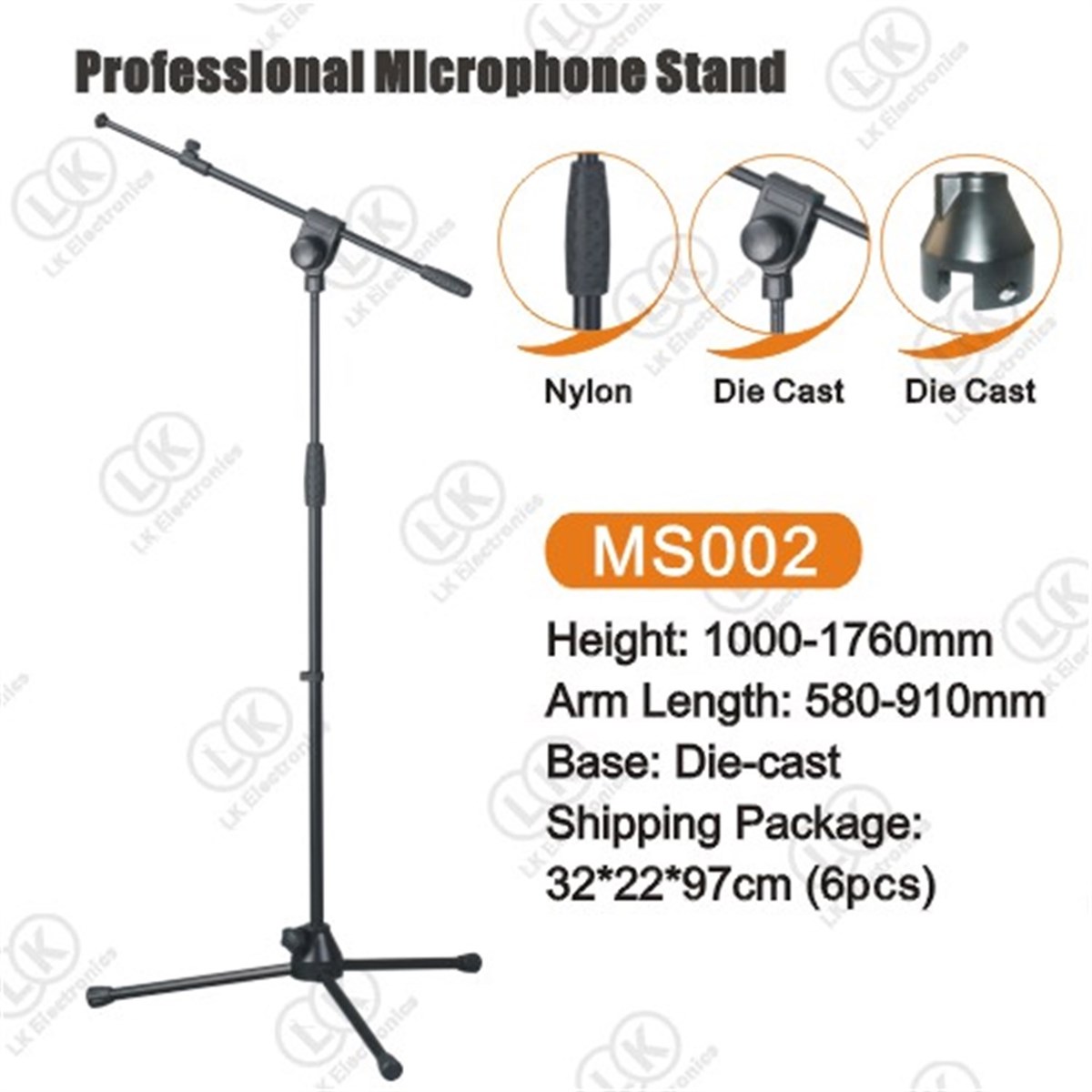 Superlux MS002 Akrobat Mikrofon Standı