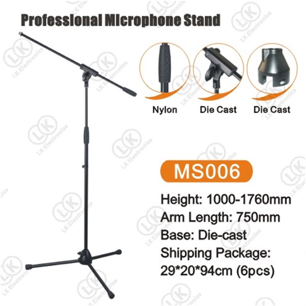 Superlux MS006 Akrobat Mikrofon Standı