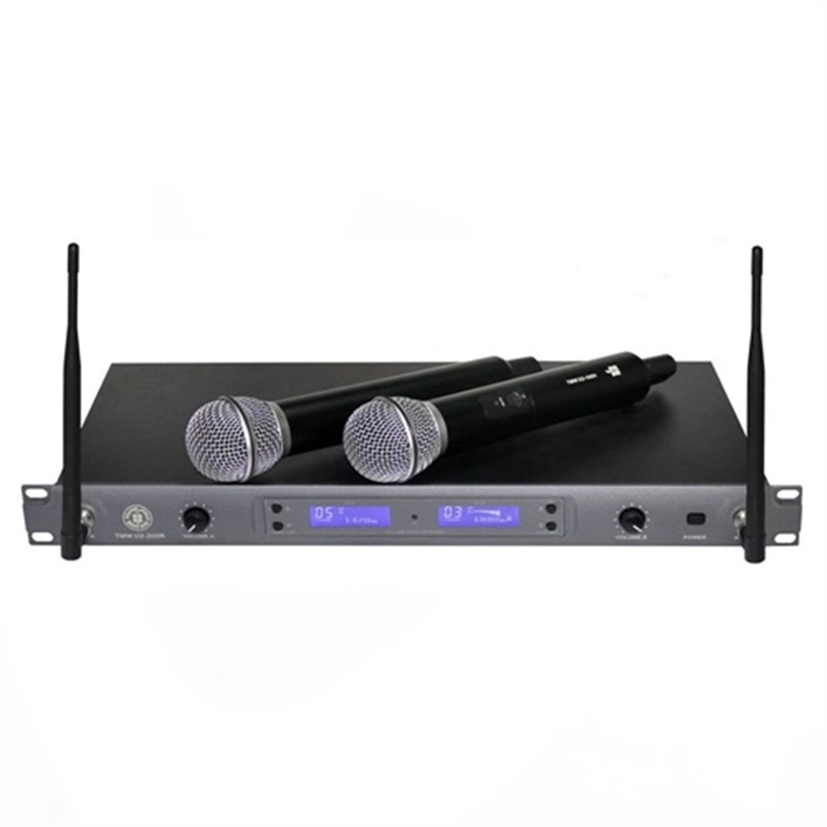 Topp Pro Tmw U2-100R Çiftli Telsiz EL Mikrofonu