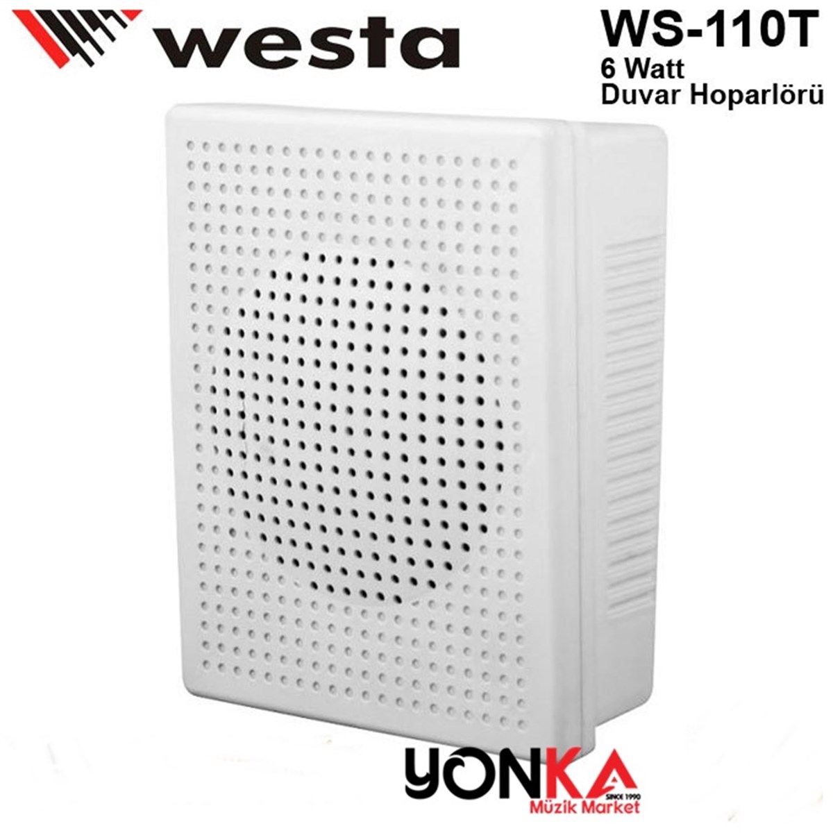 Westa Ws-110T Duvar Tipi Hat Trafolu Hoparlör 13 cm 3-6W