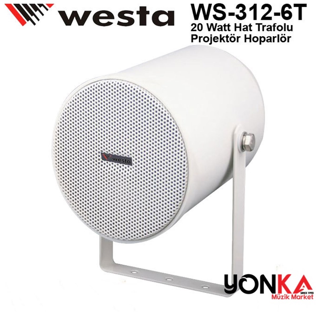 Westa Ws-312-6T Projektör Hoparlör 16cm 5-10-20 Watt