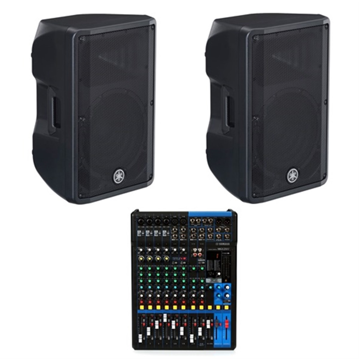 Yamaha Canlı Müzik Ses Sistemi Paket-2 ( Dbr15 + Mg12xu )