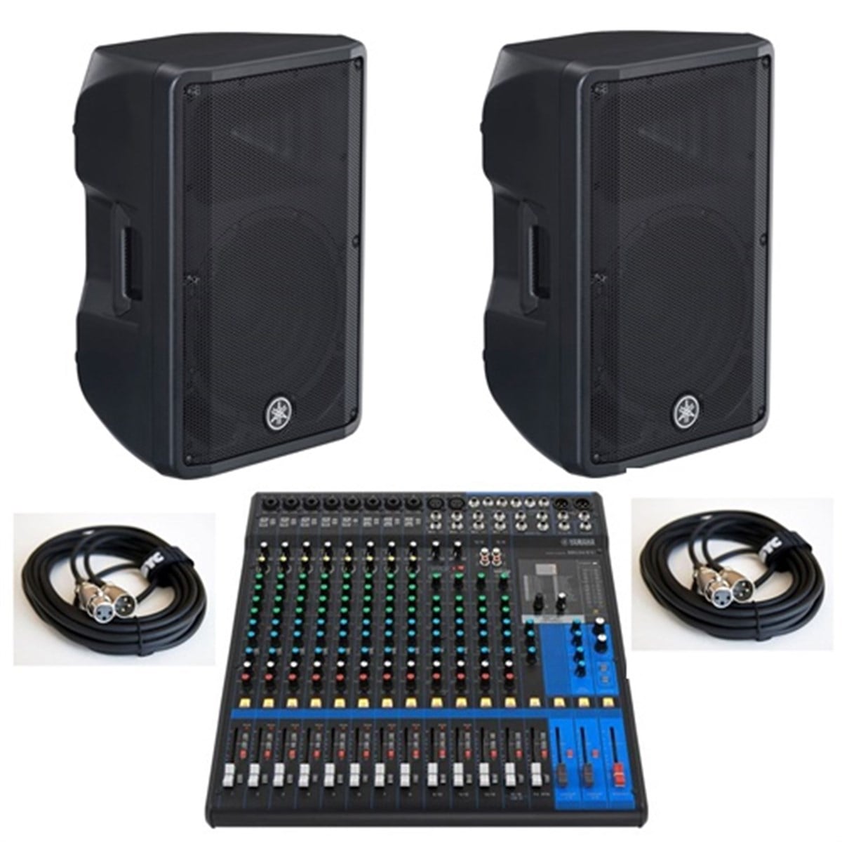 Yamaha Canlı Müzik Ses Sistemi Paket-3 ( Dbr12 + Mg16xu )