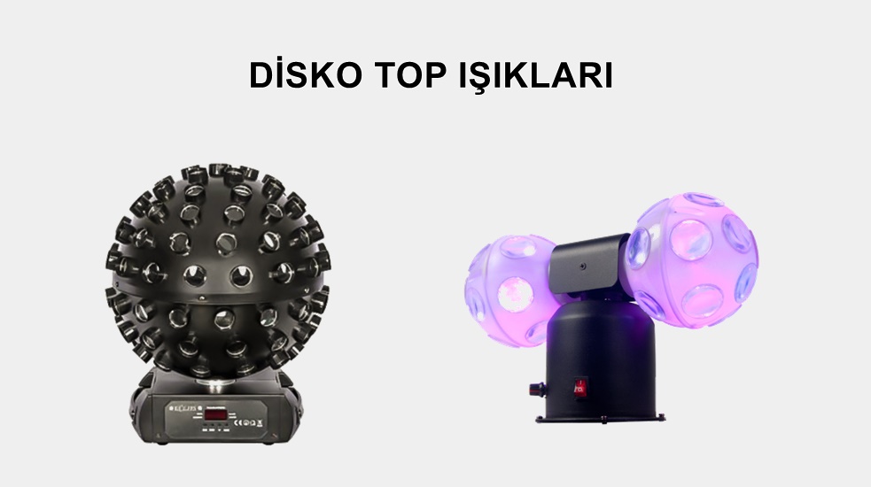 Disko Işıkları ve Sese Duyarlı Disko Topları