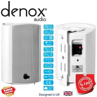 Denox Studio-2 Duvar Tipi Sütun Hoparlör 150 Watt 8 Ohm/100V