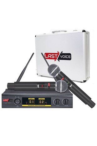Lastvoice Lv-502 CASE Telsiz Kablosuz Mikrofon Seti