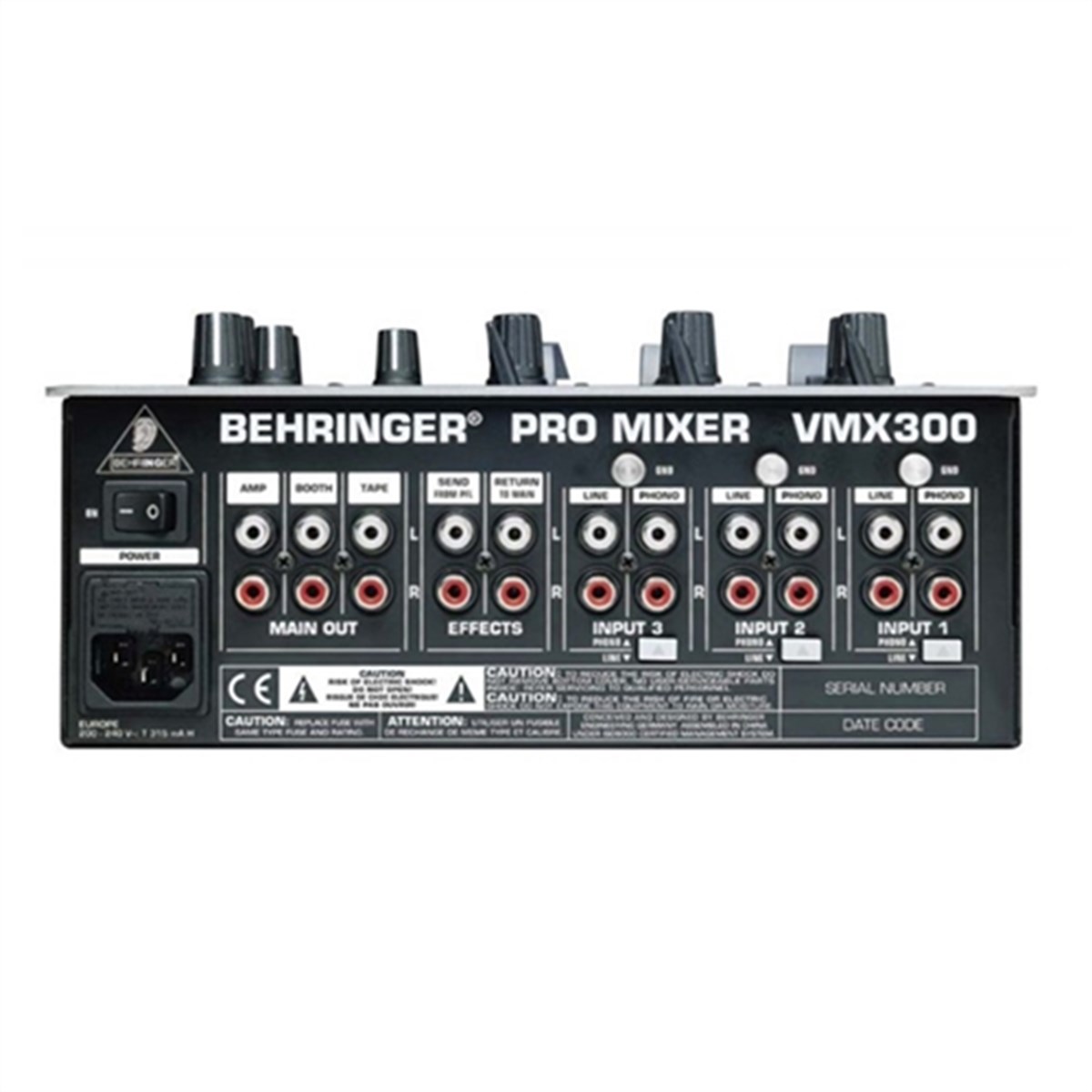 Behringer PRO MİXER VMX300 DJ MİKSER