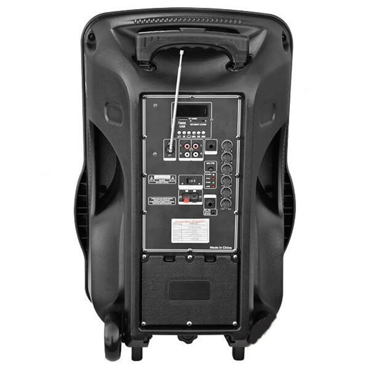 Lastvoice Ls-1912E Taşınabilir Ses Sistemi Hoparlör Çift Mikrofonlu Şarjlı  800 WATT