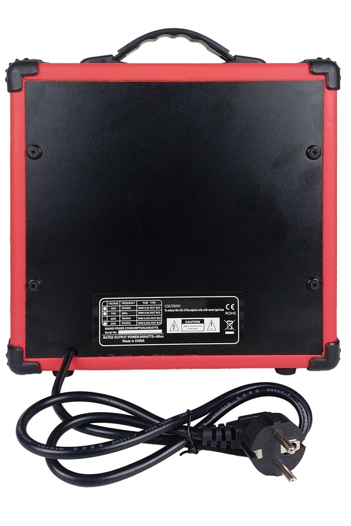 Midex MGA-20RD Elektro Gitar Amfisi 20 WATT Gain Özelliği Kulaklık Çıkışı