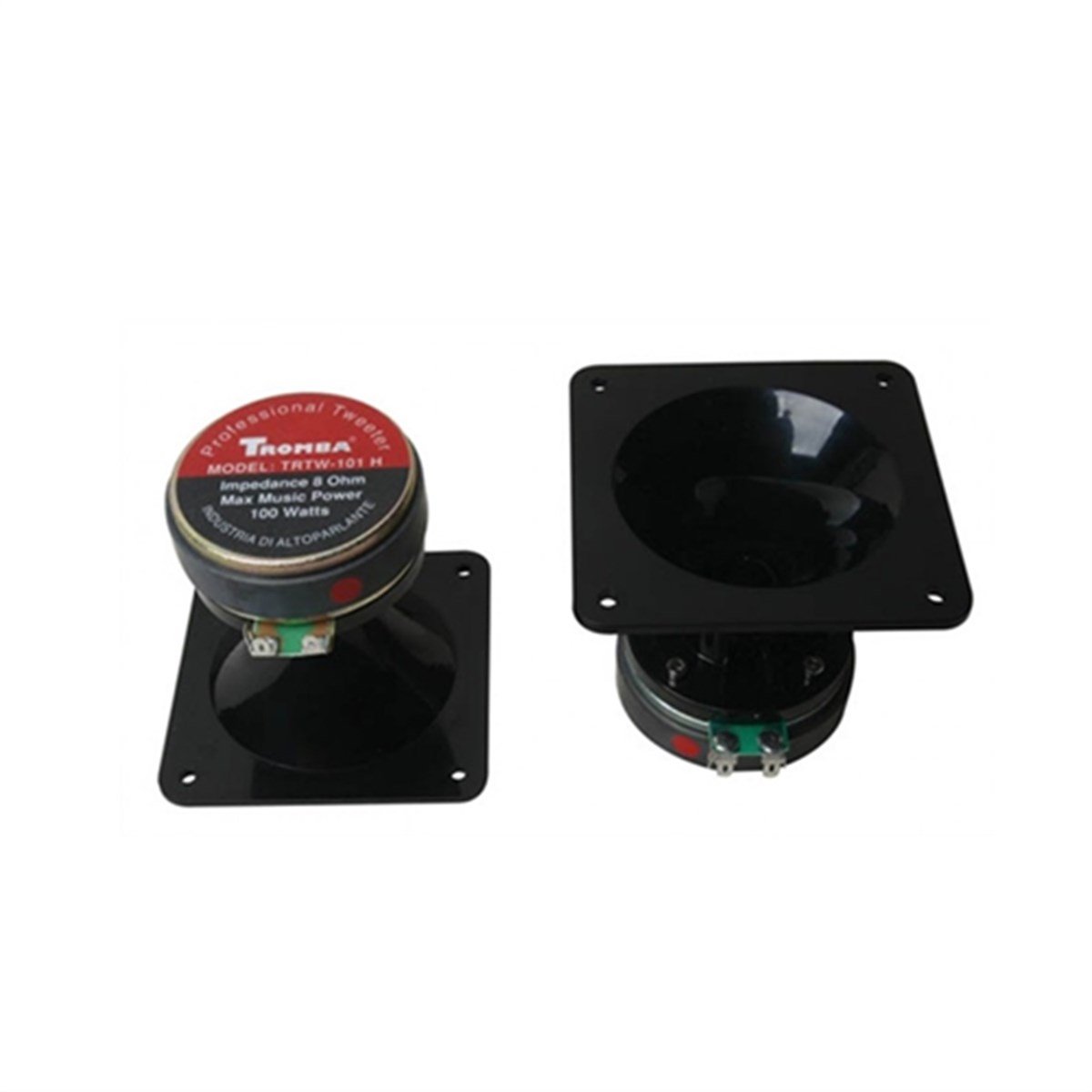 2 Tweeter 28mm, 8 Ohm, 2W - Altoparlanti Per High Frequenze, Sostituzione Universale