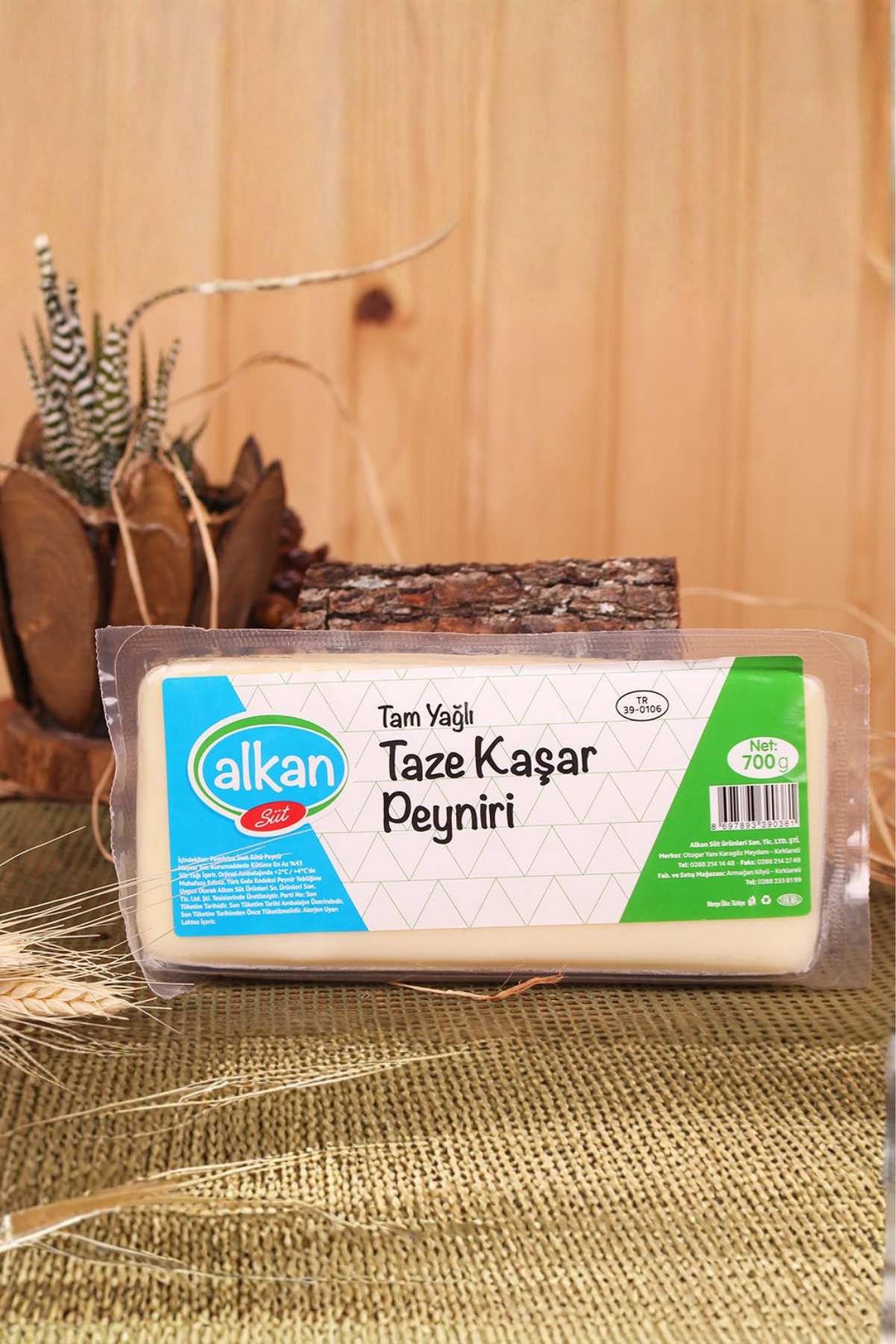 Kaşar PeynirleriAlkan SütTaze Kaşar Peyniri - Alkan Süt