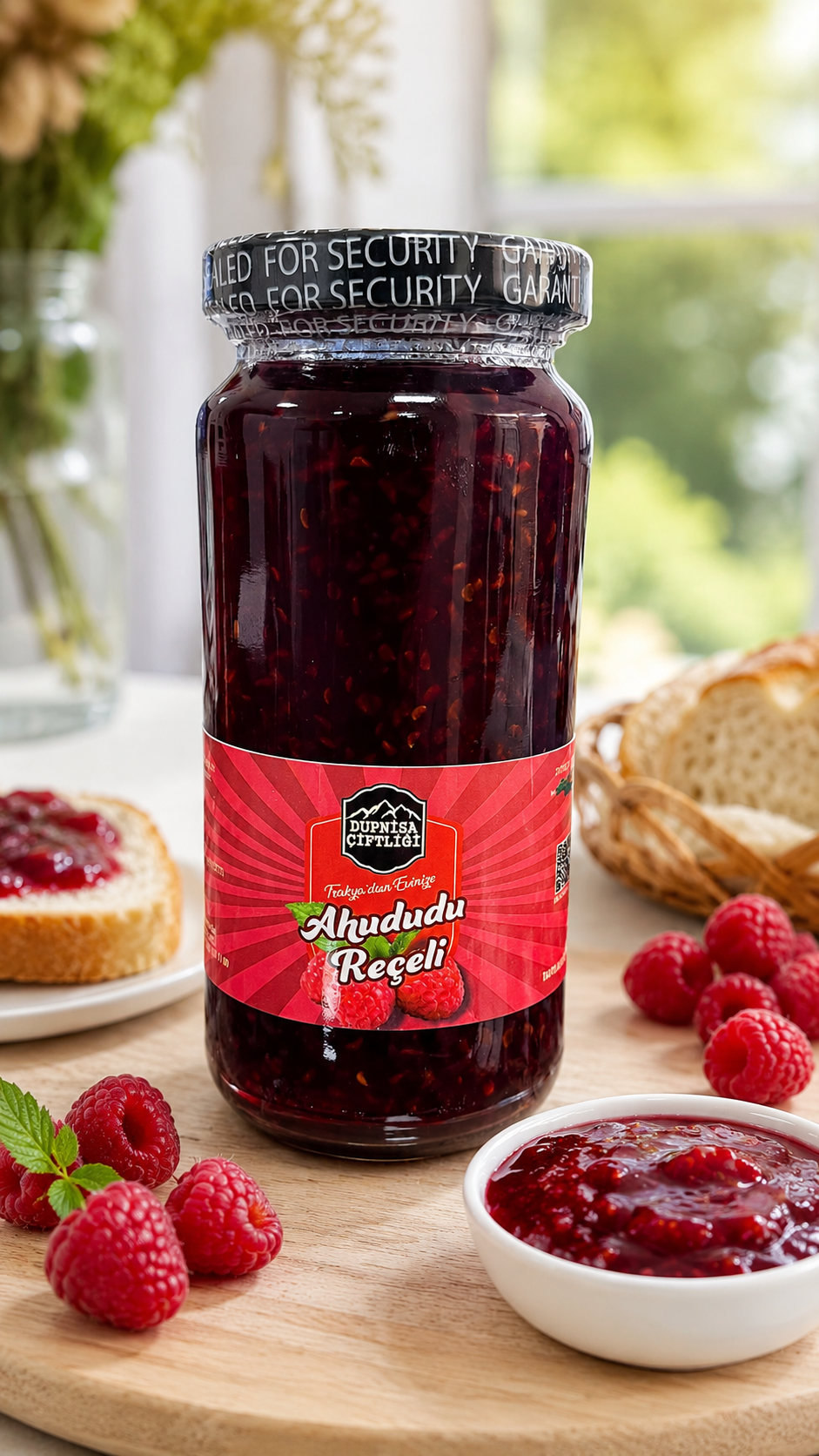 Soslar ve ReçellerDupnisa ÇiftliğiAhududu Reçeli 300g