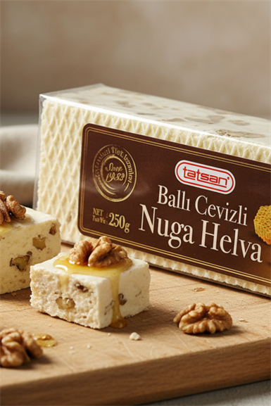 Helva & HardaliyeTatsanBallı Cevizli Nuga 250g - Tatsan