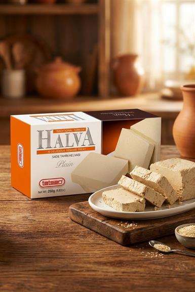 Helva & HardaliyeTatsanSade Tahin Helvası 250g - Tatsan