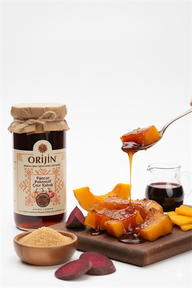 ReçellerOrijin GıdaPekmezli Çıtır Kabak Reçeli 300g - Orijin Gıda