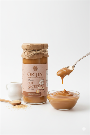 ReçellerOrijin GıdaTam Yağlı Süt Reçeli 270g - Orijin Gıda