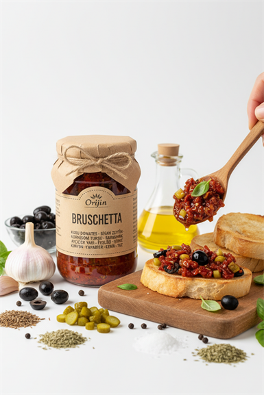 SoslarOrijin GıdaBruschetta 220g - Orijin Gıda