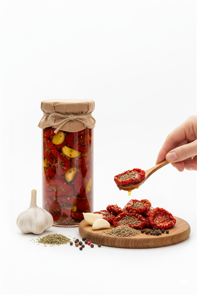 SoslarOrijin GıdaMarine Kuru Domates 220g - Orijin Gıda