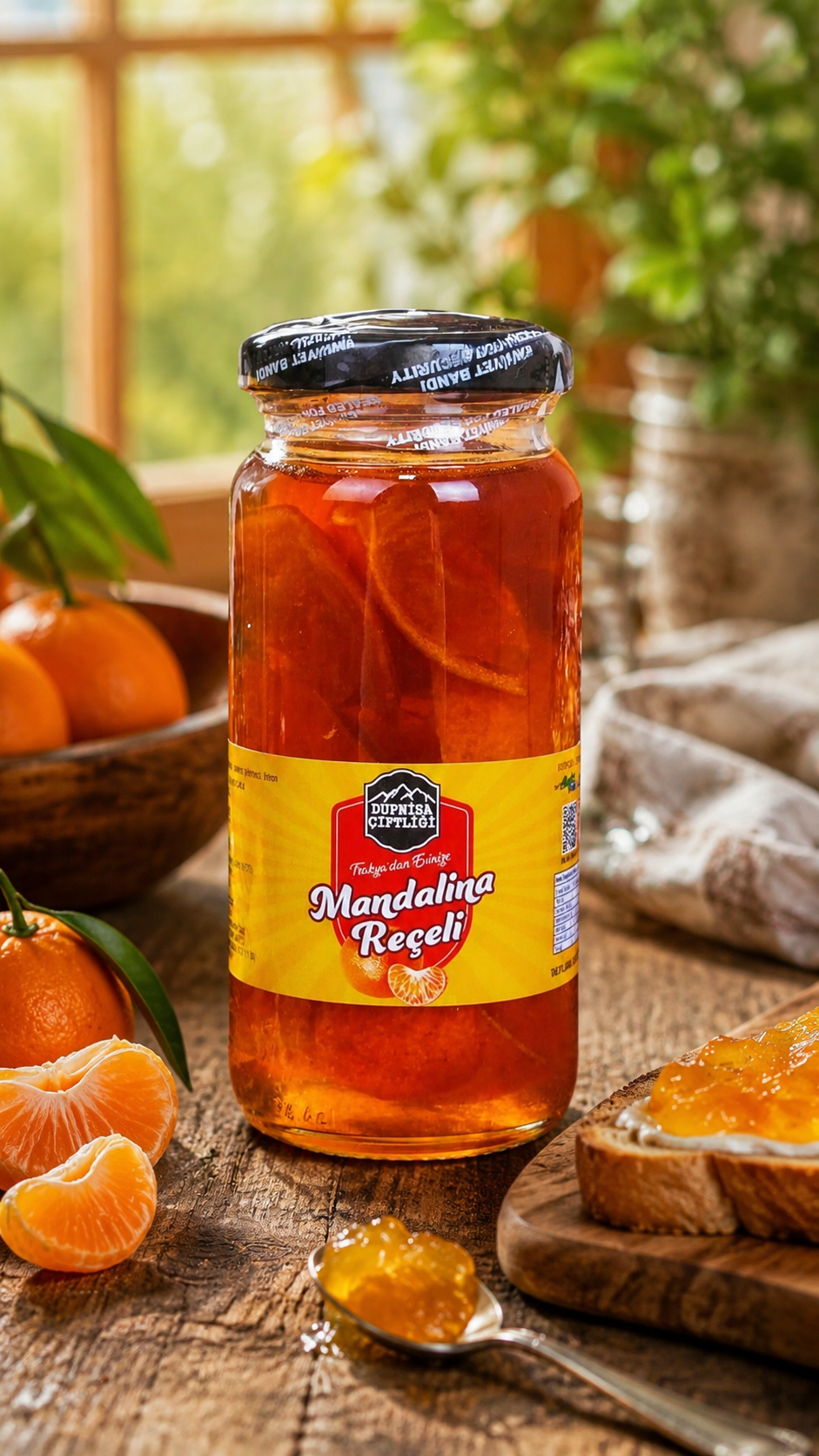 Soslar ve ReçellerDupnisa ÇiftliğiMandalina Reçeli 300g