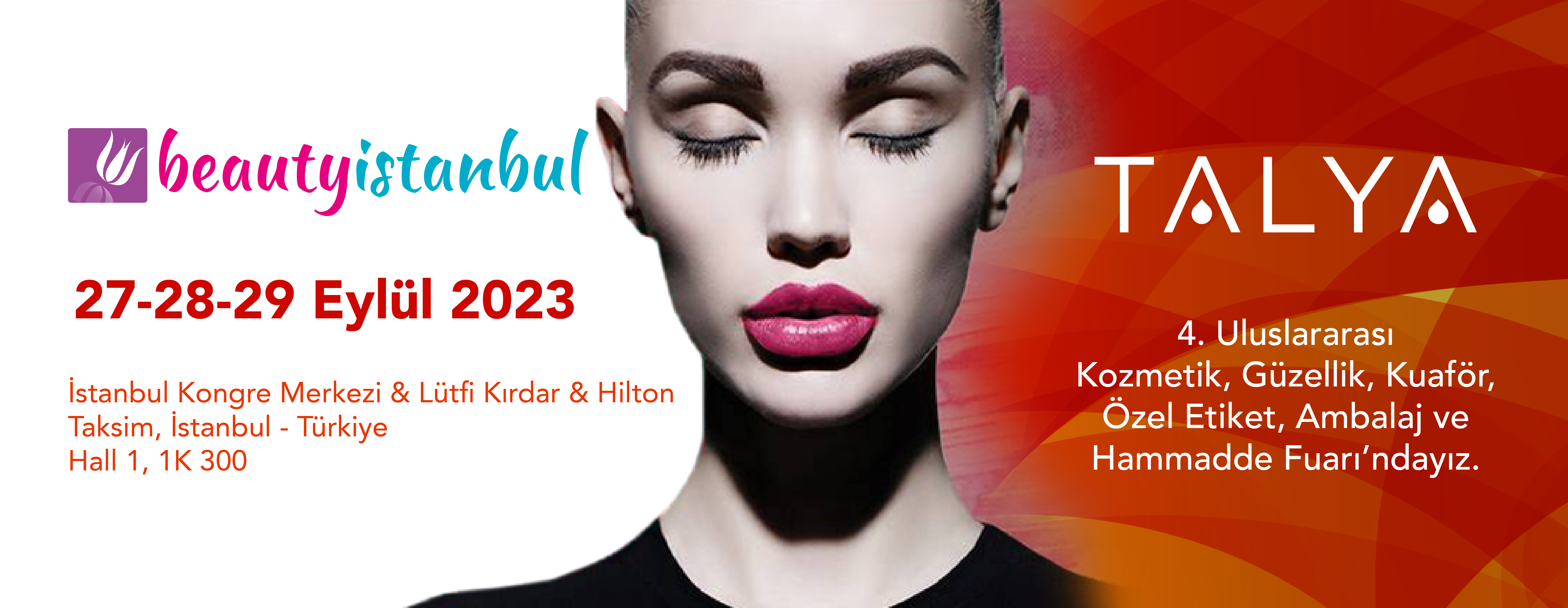 Beauty İstanbul 2023'e Katılıyoruz