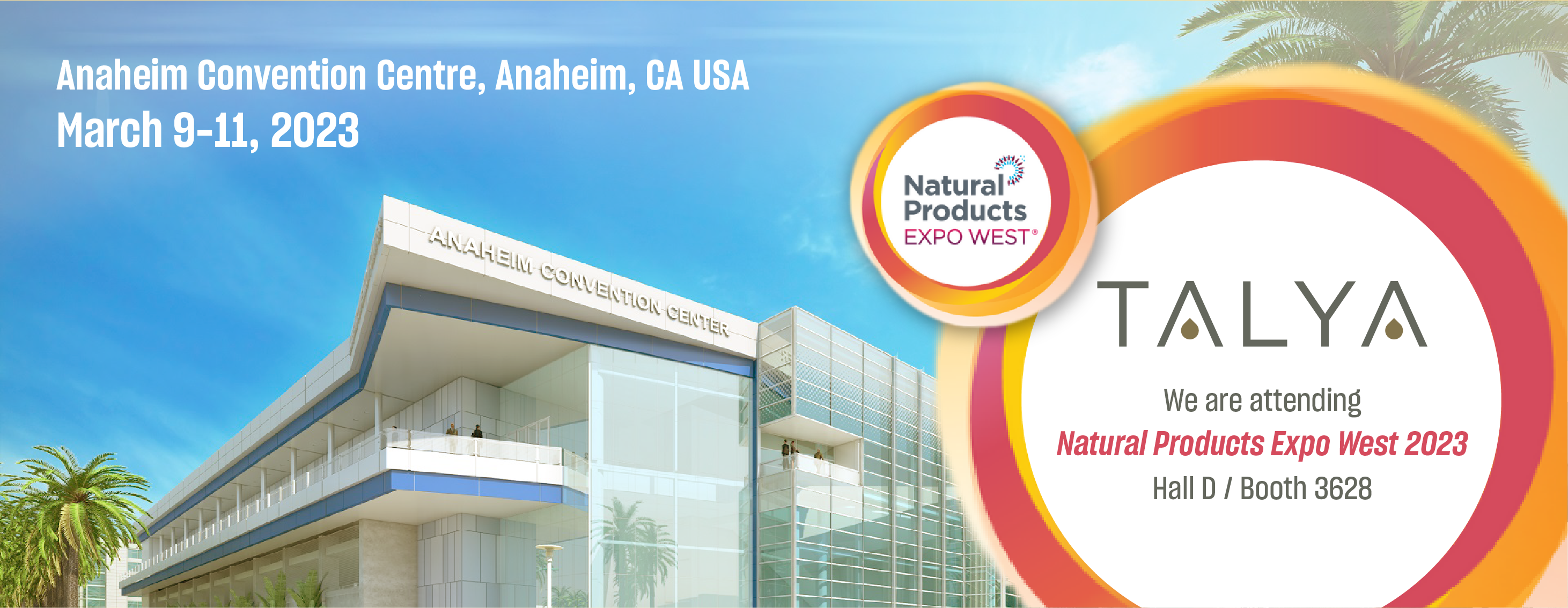 We are Attending Natural Products Expo West 2023