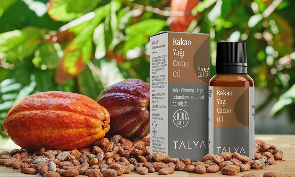 Kakao Yağı 20 ml (Soğuk Sıkım) | TALYA BİTKİSEL