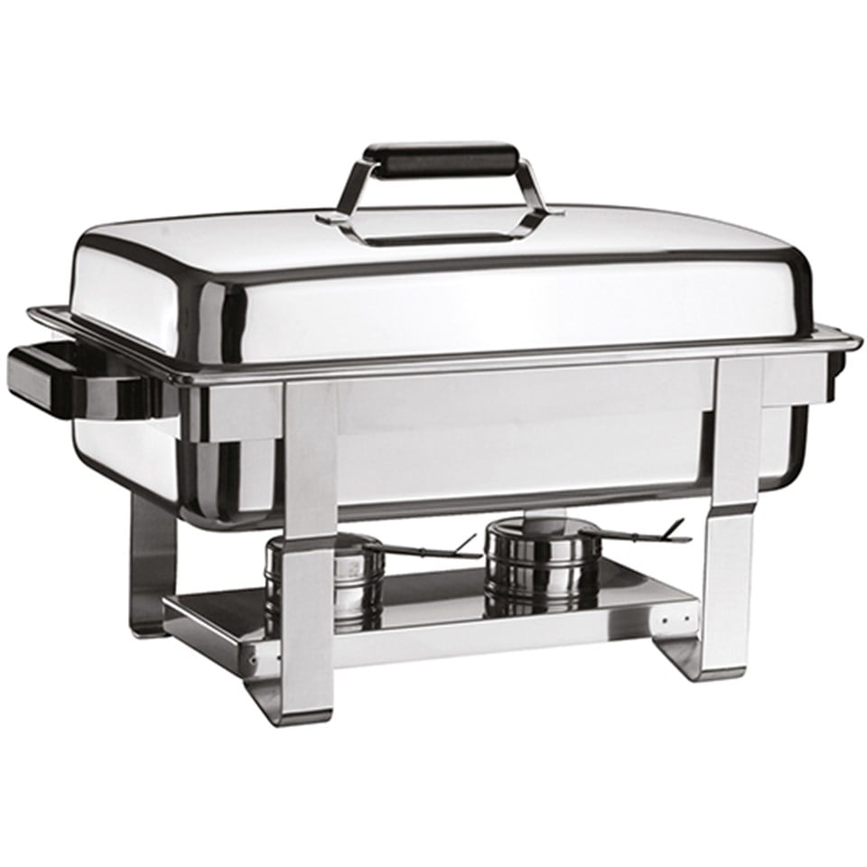 DÜZ KAPAKLI CHAFING DISH ELEKTRİKLİ 1\1