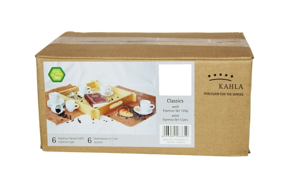 (F9001JC)CLASSİCS ESPRESSO SET 6 PCS.WHİTE