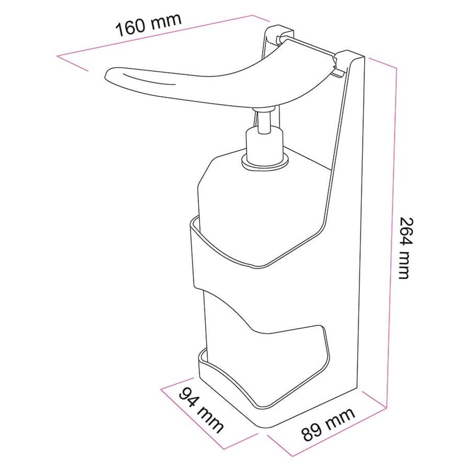 FLOSOFT EL DEZENFEKTAN APARATI (1000 ml.)   AVANTAJLI ÜRÜN