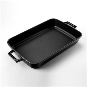 TEPSİ DİKDÖRTGEN 26*40 SİYAH