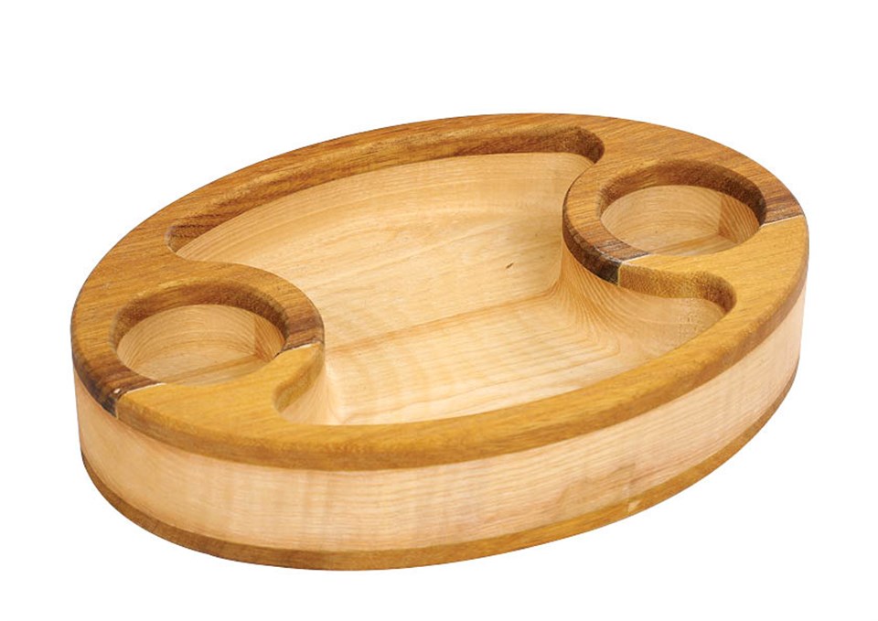 2 SOSLUKLU OVAL SUNUM