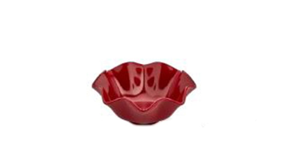 20 CM DALGALI KASE GASTRO BUTİK BORDO