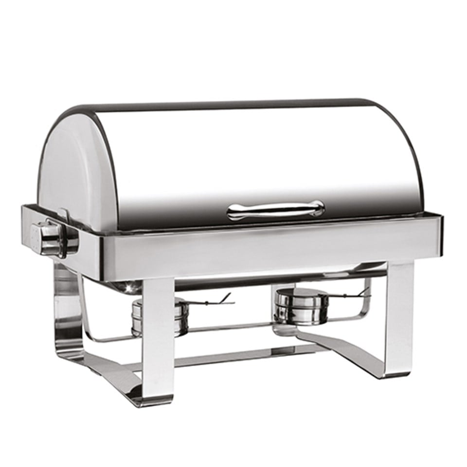 CHAFING DISH 180 DERECE AÇILIR KAP.DÜZ AYAK