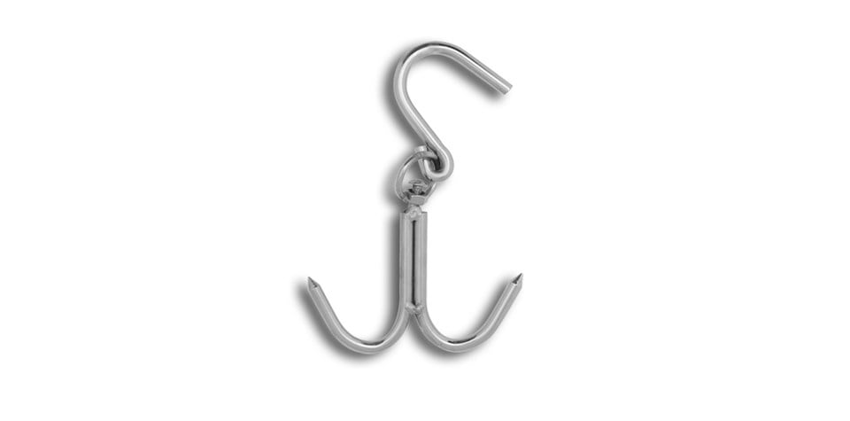 NİKEL ÇENGEL ÇİFTLİ DÖNERLİ 10 MM