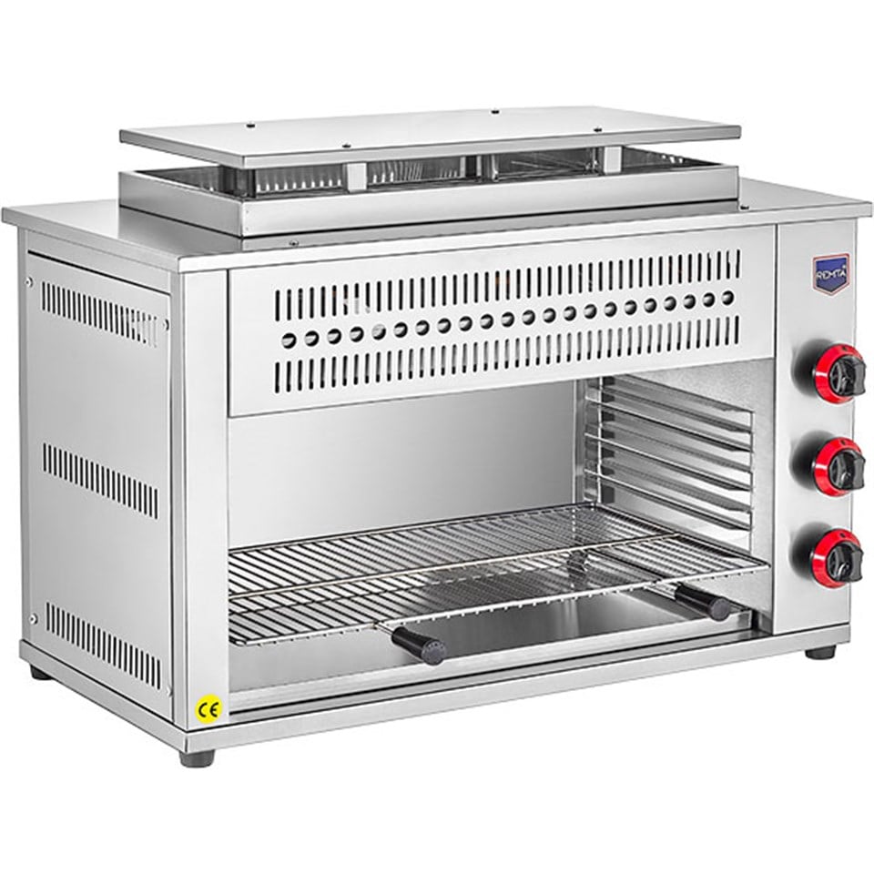 RADYANLI CE BELGELİ D.GAZLI SALAMANDER IZGARA