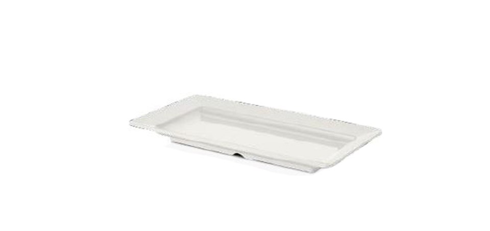 THERMOSET 50*27 DİKDÖRTGEN SERVİS TABAĞI BEYAZ