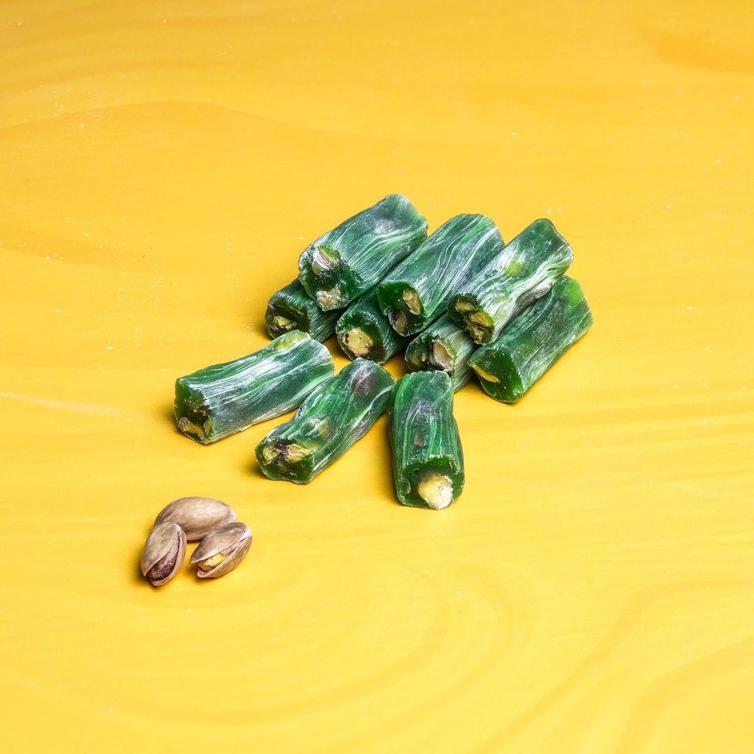 Elmalı Antep Fıstıklı Fitil Lokum