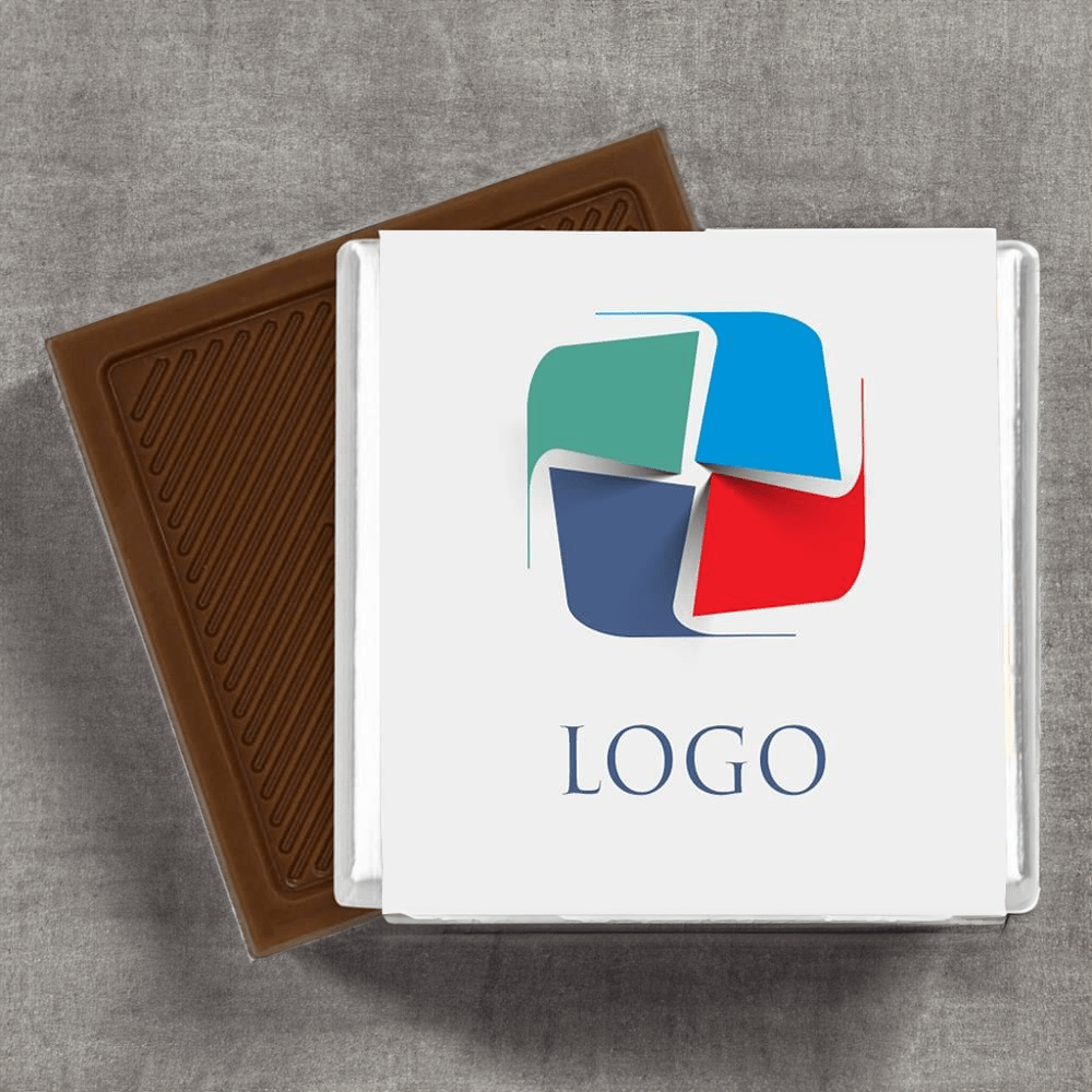 500 Adet Kurumsal Logolu Madlen Çikolata