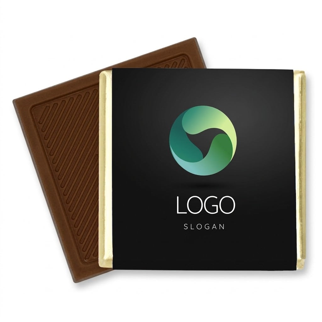 1000 Adet Kurumsal Logolu Madlen Çikolata